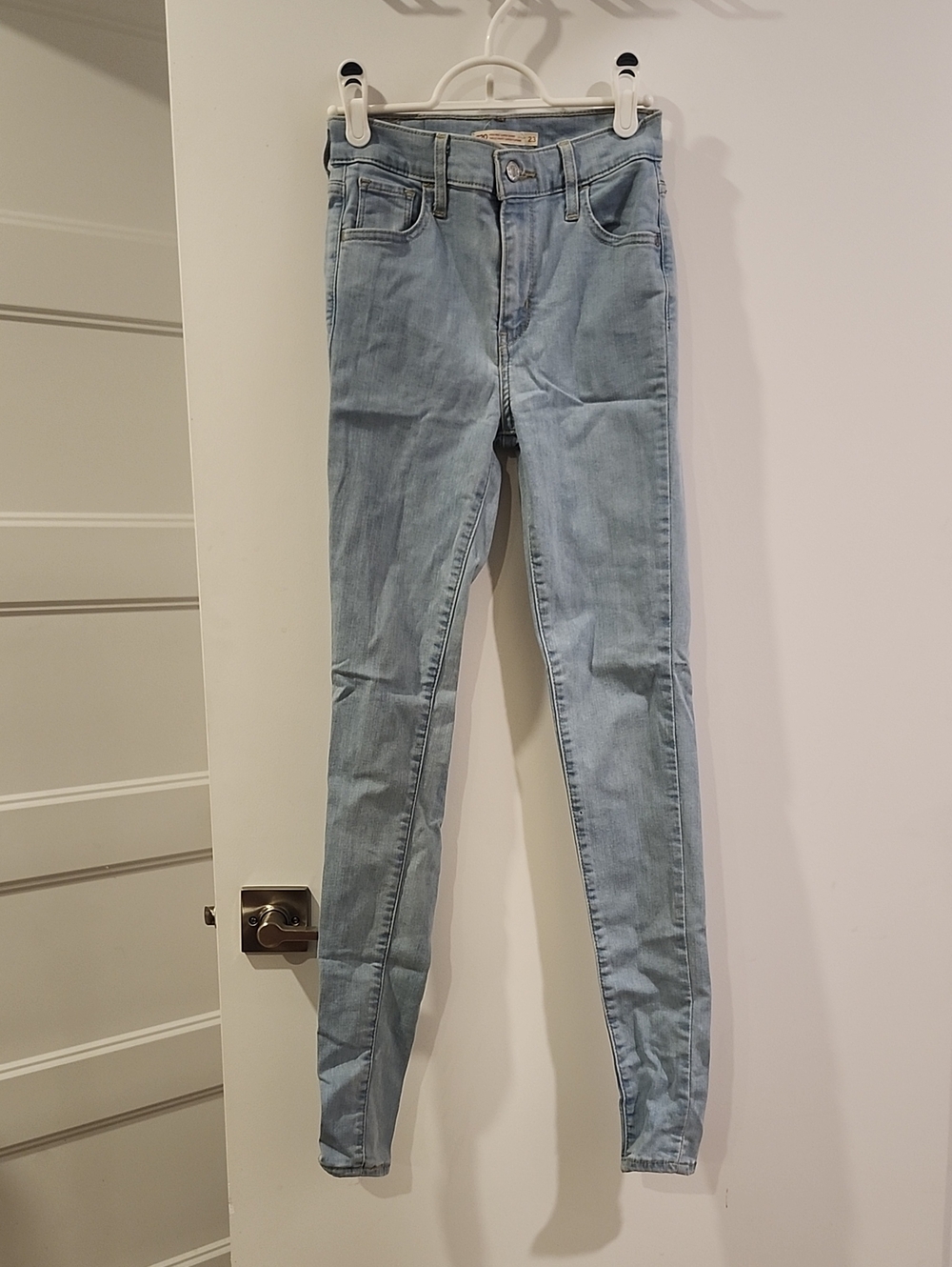 Waist 12" Levi's Light Blue Women's Skinny Jeans